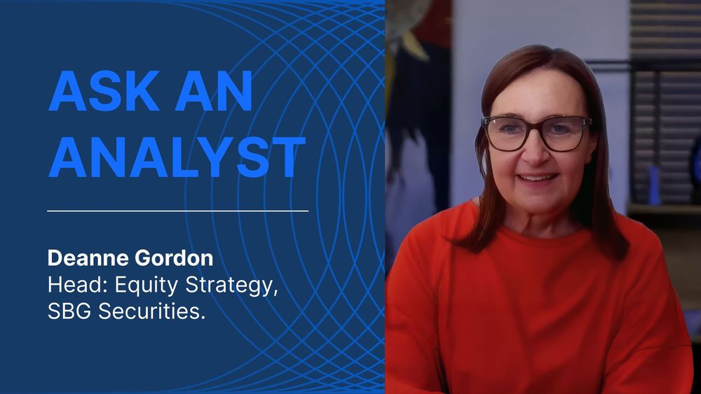 Ask an Analyst, Deanne Gordon, SBG Securities, SA equities, foreign inflows, MSCI Emerging Markets
