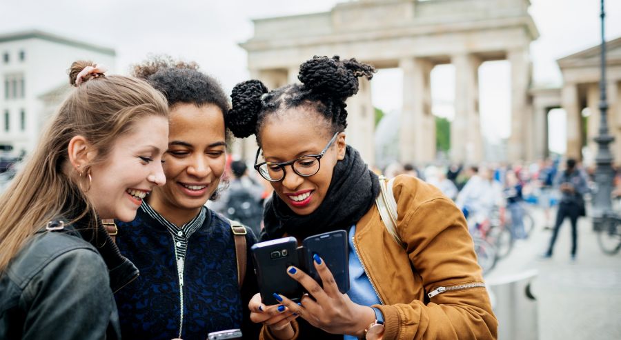 Group on phones